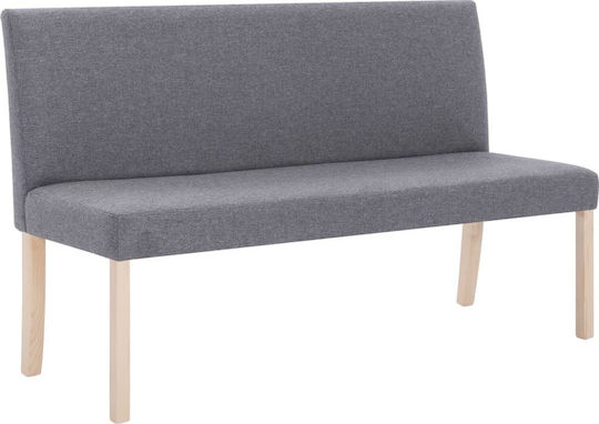 Διθέσιος Καναπές Γκρι 139.5x154x85.5εκ.