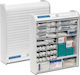 Holthaus Medical Rollmed Deluxe Πλαστικό Φαρμακείο Πρώτων Βοηθειών Τοίχου 48x42x10cm
