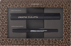 Korres Beauty Goes Black Makeup Set for the Eyes 01 Black 2pcs