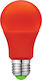 VK Lighting LED Bulb 5W for Socket E27 and Shape A60 Red 450lm