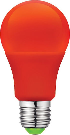 VK Lighting LED Bulb 5W for Socket E27 and Shape A60 Red 450lm