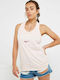 Nike Women's Athletic Cotton Blouse Sleeveless Pink