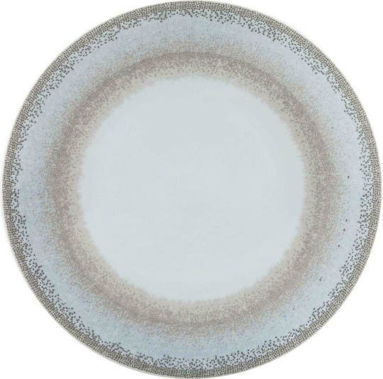 Ionia Apeiron Plate Shallow made of Porcelain Beige with Diameter 27cm
