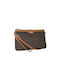 151006-1BJ Women's Clutch Brown 171-151006-1BJ