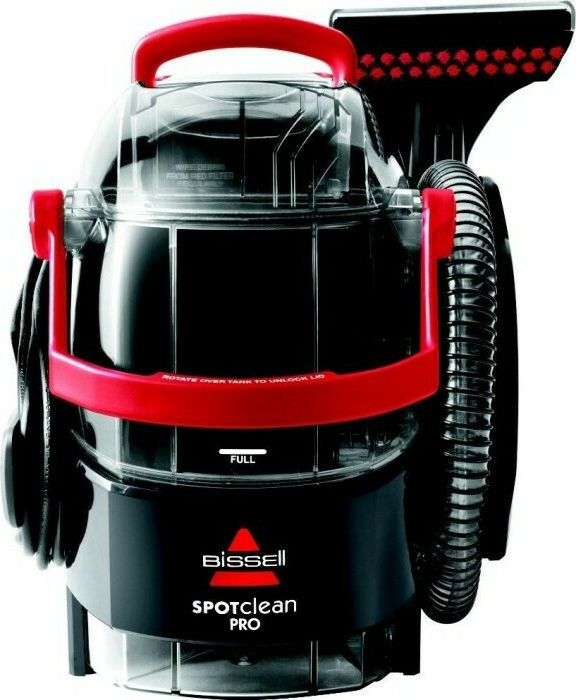 Bissell Spotclean PRO portable Carpet Cleaner 1558N Black / Red