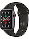Apple Watch Series 5 Алуминий 44мм Водоустойчив с Пулсомер (Space Grey)