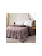 Melinen Duvet Cover Queen 220x240cm Shelby Mulberry