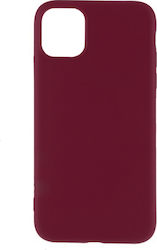 Senso Liquid Back Cover Σιλικόνης Μπορντό (iPho...