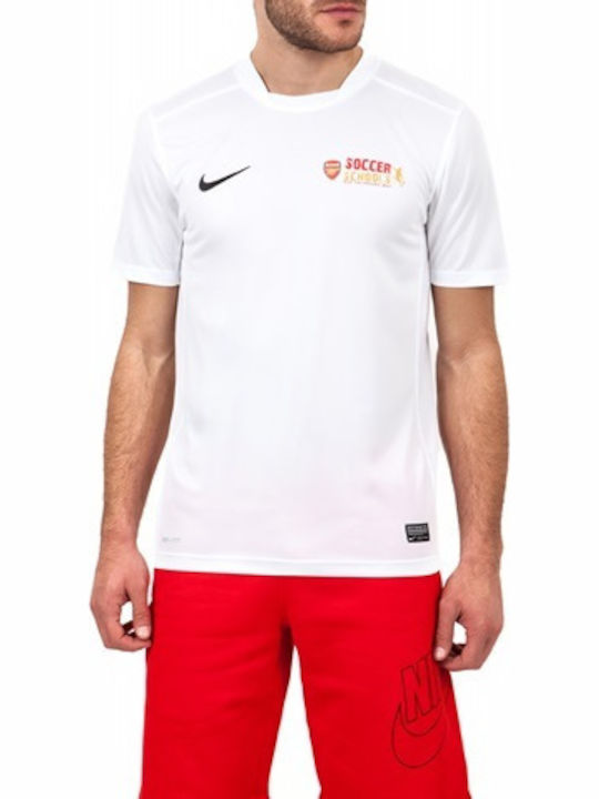 Nike Park V Bărbați T-shirt Sportiv cu Mânecă Scurtă Alb