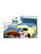 Dimcol Kids Duvet Single Mickey Blue 160x240cm