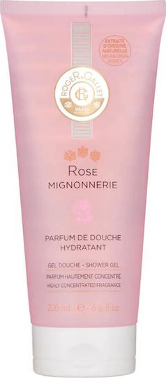 Roger & Gallet Rose Mignonnerie Αφρόλουτρο σε Gel & Άρωμα Τριαντάφυλλο 200ml