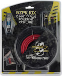 Ground Zero Set Car Audio Stereo Cables Verstärker für Autos GZPK-10X GZPK-10X Κιτ