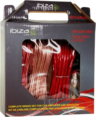 Ibiza Sound Set Car Audio Cables KITCAR30A