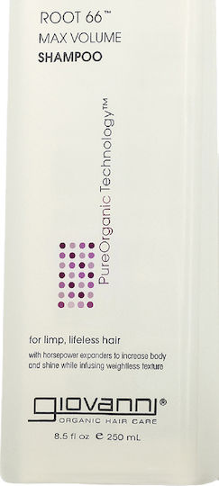 Giovanni Root 66 Max Volume Shampoos Shine for All Hair Types 250ml