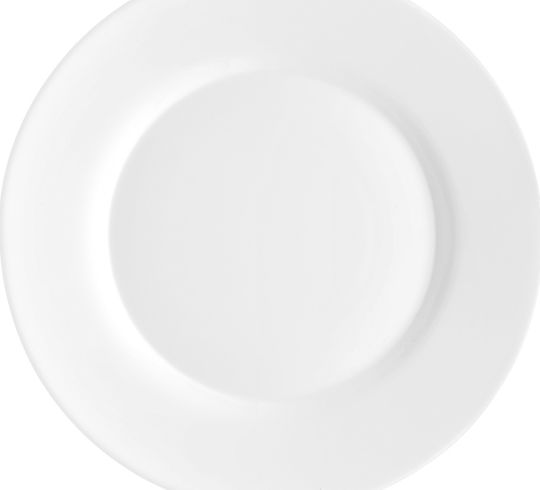 Bormioli Rocco Toledo Teller Suppe Glas White mit Durchmesser 24cm