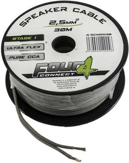 Four Connect Car Audio Stereo Cable Sprecher für Autos 30m