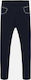 Mayoral Kids Fabric Trousers Navy Blue