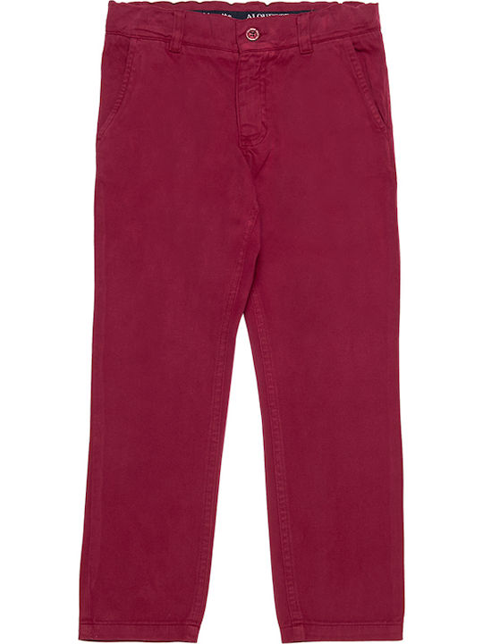 Alouette Kids Fabric Trousers Red