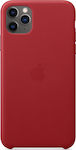 Apple Leather Case (Product)Red (iPhone 11 Pro Max)