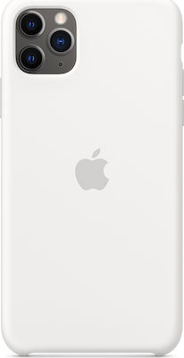 Apple Silicone Case Silicone Back Cover White (iPhone 11 Pro Max)