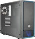 CoolerMaster Masterbox E500L Turnul Midi Cutie de calculator cu fereastră laterală Albastru
