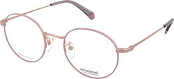 Polaroid Women's Prescription Eyeglass Frames Pink PLD D361/G HZJ