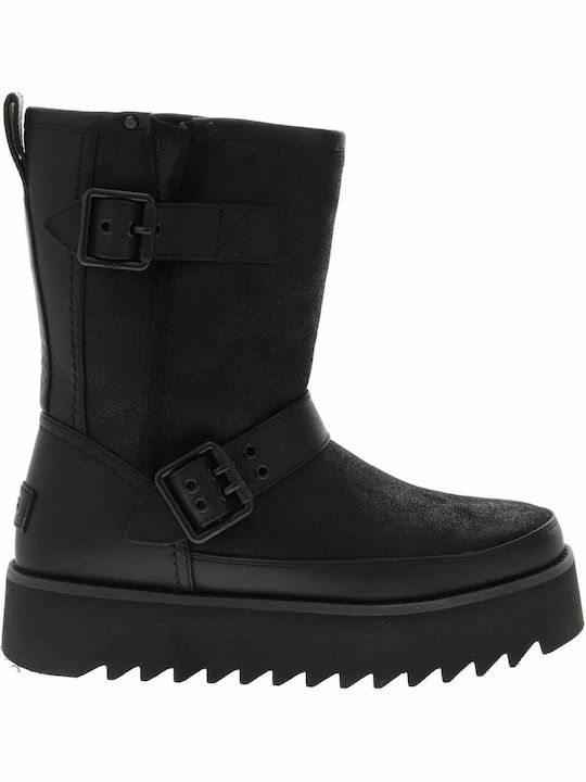 Classic Rebel Cizme dama Negre
