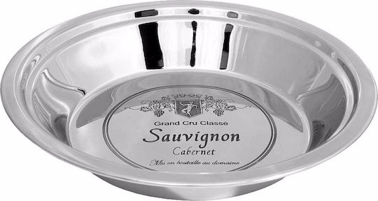 Espiel Salatschüssel Sauvignon Salatschüssel Inox Silber 40x40x7cm 1Stück