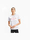 Puma Damen Sport T-Shirt Weiß