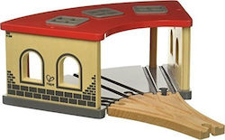 Hape Large Roundhouse Αξεσουάρ Σιδηρόδρομου από Ξύλο για 3+ Ετών