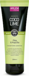 Farcom Coco Lime Feuchtigkeitsspendende Lotion Körper mit Duft Kokosnuss 250ml