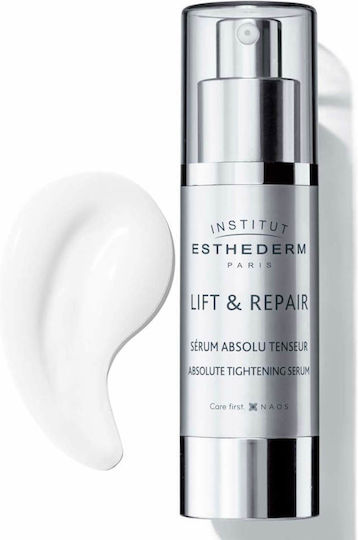 Institut Esthederm Lift & Repair Serum Gesicht mit Hyaluronsäure für Strahlkraft & Aufhellung 30ml