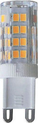 Com LED 5W G9 Θερμό Λευκό