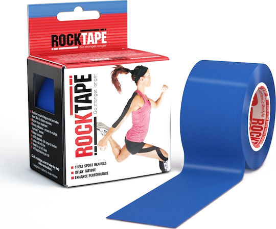 Rocktape Standard Regular Ταινία Κινησιοθεραπείας 5cm x 5m Navy Blue