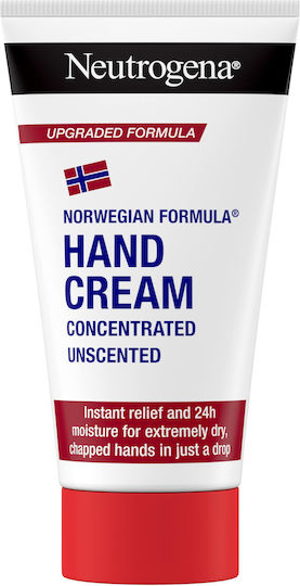 Neutrogena Concentrated Unscented Ενυδατική Κρέμα για Σκασμένα Χέρια 75ml