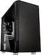 Kolink Citadel Gaming Midi Tower Computer Case with Window Panel Black