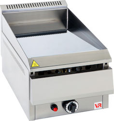 Vrettos Athos 1 Commercial Flat Top LPG Griddle with Flat Plate 7.5kW 40x69x34cm