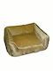 Donald Pet Care Poly Sofa Hundebett Beige 60x50cm.