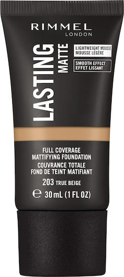 Rimmel Lasting Matte Foundation 30ml