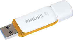 Philips Snow 128GB USB 3.1 Πορτοκαλί