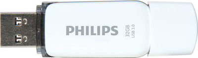 Philips Snow 32GB USB 3.0 Stick Gri