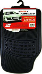 Auto Gs Μπροστινά Universal 2τμχ Μαύρα Auto Gs Μπροστινά Universal 2τμχ Μαύρα