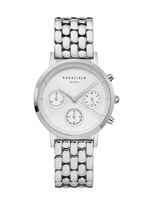 Rosefield The Gabby Γυναικείο Ρολόι 33mm Χρονογ...