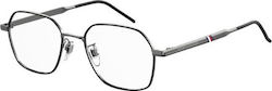 Tommy Hilfiger Metal Eyeglass Frame Gray TH1697/G 6LB