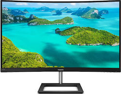 Philips E Line 325E1C/00 VA Curbat Monitor 31.5" QHD 2560x1440 cu Timp de Răspuns 4ms GTG