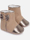 Mayoral Baby Booties Brown