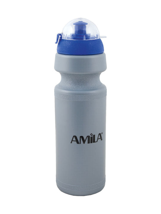 AMILA Πλαστικό Παγούρι 750ml Γκρι