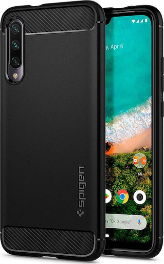 Spigen Rugged Armor Задна корица Силикон Черен (Xiaomi Mi A3) S51CS26397
