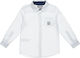 Kids Shirt Long Sleeve White