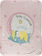 Das Home Decke Kinderbett Samt Rosa 140x110cm